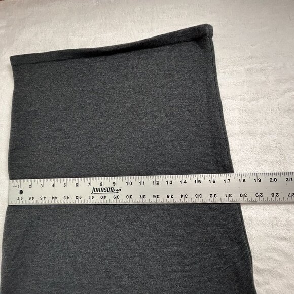 Cabi Gray Knit Pencil Skirt Large Nylon & Spandex - Picture 7 of 8